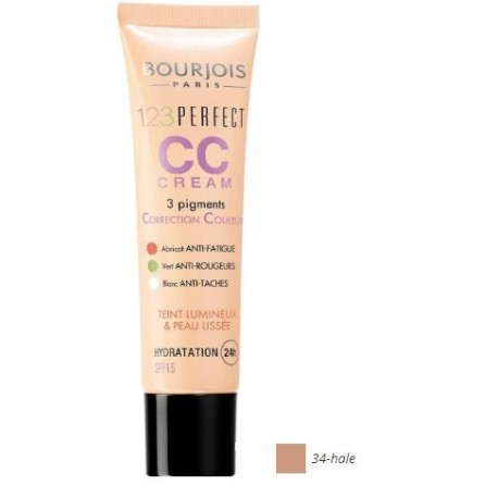BOURJOIS CC CREAM FOUNDATION 034 HALE 30ML