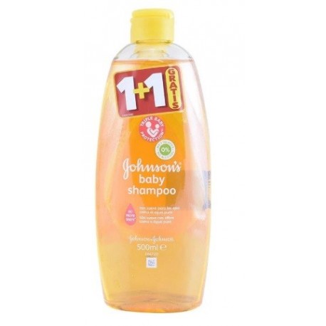 JOHNSON'S BABY CHAMPÚ 2x500 ML
