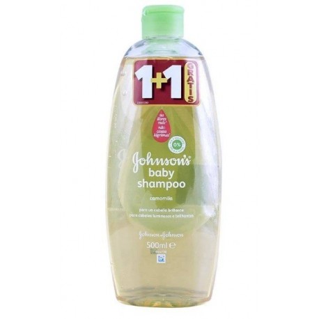 JOHNSON'S BABY CHAMPU CAMOMILA 2x500 ML