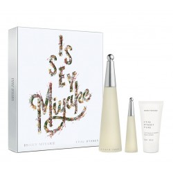 Comprar perfumes online set ISSEY MIYAKE L´EAU D´ISSEY EDT 100 ML + EDT 10 ML + B/LOC 50 ML SET REGALO