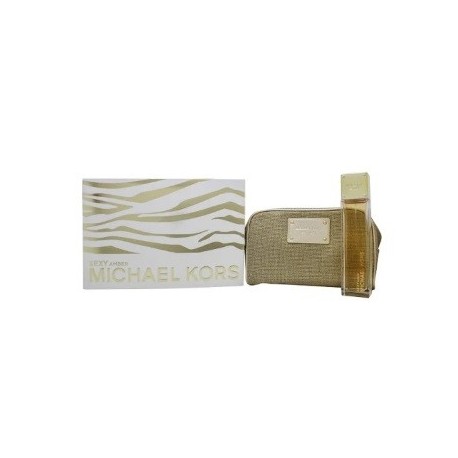 comprar perfumes online MICHAEL KORS SEXY AMBER EDP 100 ML VP. + CARTERA SET REGALO mujer