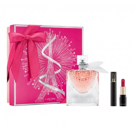 comprar perfumes online LANCOME LA VIE EST BELLE L´ECLAT EDP 50 ML + MASCARA + ROUGE SET REGALO mujer