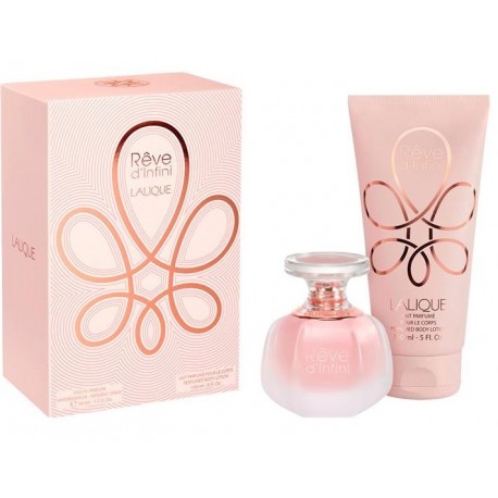 Comprar perfumes online set LALIQUE REVE D'INFINI EDP 50ML + BODY LOTION 150ML SET REGALO