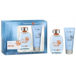 MANDARINA DUCK NEW YOKR FOR MAN EDT 100ML + SHOWER GEL 100ML SET REGALO