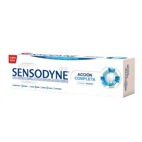 SENSODYNE ACCION COMPLETA PASTA DE DIENTES 75 ML danaperfumerias.com/es/