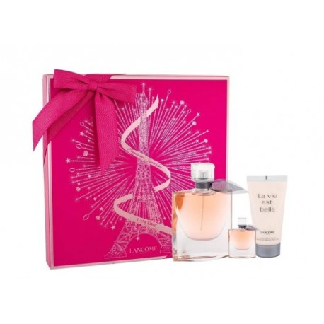 comprar perfumes online LANCOME LA VIE EST BELLE EDP 75 ML VP. + B/LOC 50 ML + MINIATURA 4ML SET REGALO mujer