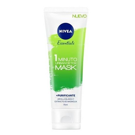 NIVEA ESSENTIALS URBAN SKIN DETOX MASCARILLA PURIFICANTE 1 MINUTO 75ML