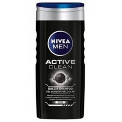 NIVEA MEN GEL DE DUCHA ACTIVE CLEAN 250ML danaperfumerias.com/es/
