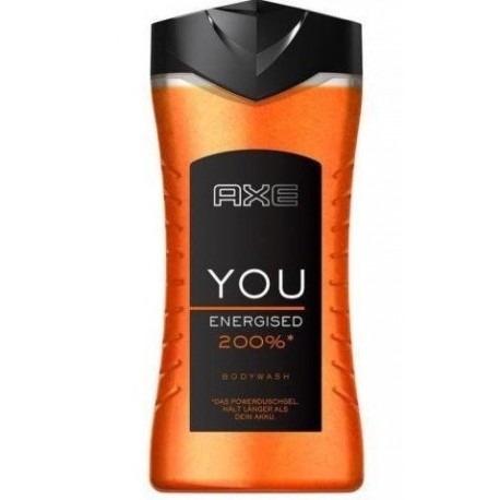 comprar perfumes online hombre AXE YOU ENERGISED 3IN1 GEL DE DUCHA 250ML