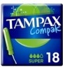 TAMPAX COMPAK TAMPONES SUPER 18 UNIDADES danaperfumerias.com/es/