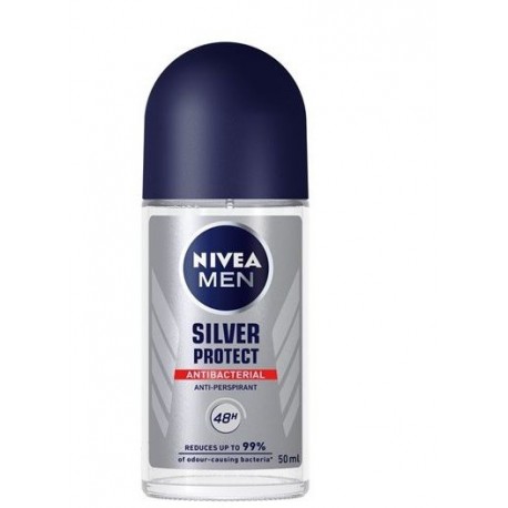 NIVEA MEN SILVER PROTECT DESODORANTE ROLL ON 50 ML danaperfumerias.com/es/