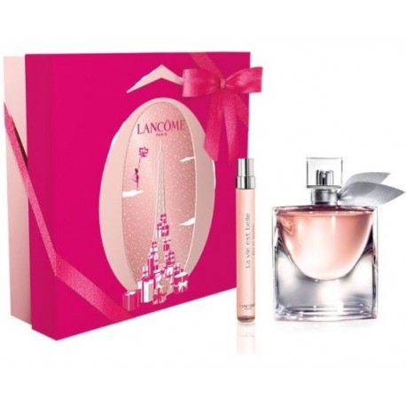 comprar perfumes online LANCOME LA VIE EST BELLE EDP 75 ML VP. + MINI 10 ML SET REGALO mujer