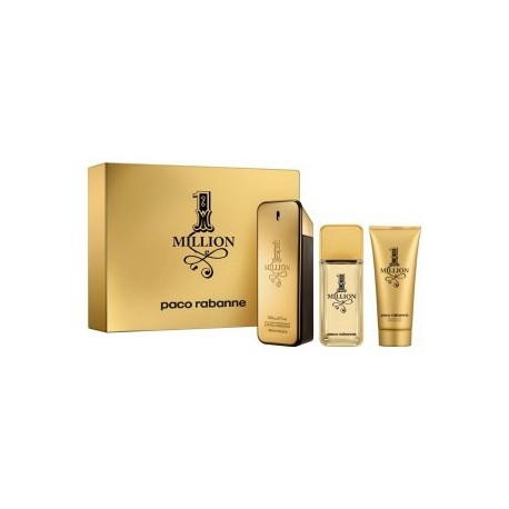 comprar perfumes online hombre PACO RABANNE 1 MILLION EDT 200 ML+ A/S 100 ML + GEL SET REGALO