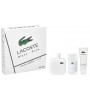 Comprar perfumes online set EAU DE LACOSTE L.12.12 BLANC EDT 100 ML+ DEO STICK 75 ML + GEL 50 ML SET REGALO