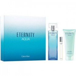 comprar perfumes online CK ETERNITY AQUA WOMEN EDP 100 ML + EDP 10 ML + DEO SET REGALO mujer