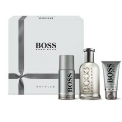 HUGO BOSS BOSS BOTTLED EDT 200 ML + DEO SPRAY 150 ML + A/S BALM 75 ML SET