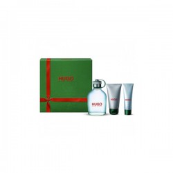 HUGO BOSS HUGO EDT 125 ML + A/S 75 ML + S/G 50 ML SET REGALO