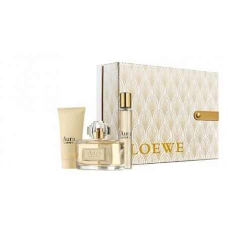 LOEWE AURA EDT 80 ML + BODY LOCION 50 ML + MINI EDT 20 ML SET REGALO 2015