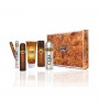 CUBA GOLD EDT 100 ML + EDT 35 ML + AFTERSHAVE 100 ML + B/SPRAY 200 ML + S/GEL 200 ML SET REGALO