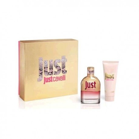 ROBERTO CAVALLI JUST CAVALLI EDT 75 ML SET REGALO