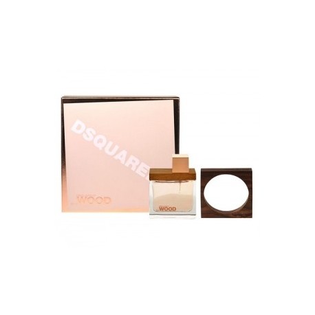 comprar perfumes online DSQUARED SHE WOOD EDP 100 ML + PULSERA SET REGALO mujer