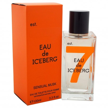 ICEBERG EAU DE ICEBERG SENSUAL MUSK POUR FEMME EDT 100 ML SIN CELOFÁN*