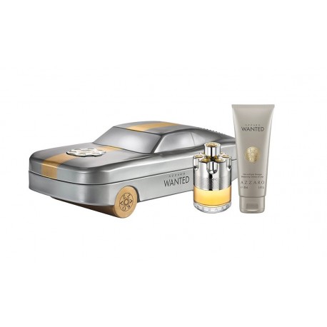 comprar perfumes online hombre AZZARO WANTED EDT 50 ML + SHOWER GEL 100 ML SET REGALO