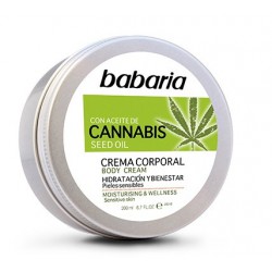 BABARIA CREMA CORPORAL CON ACEITE DE SEMILLAS DE CANNABIS 200ML danaperfumerias.com/es/