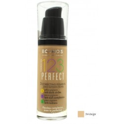 BOURJOIS 123 PERFECT FOUNDATION 054 BEIGE 30ML