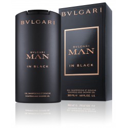 comprar perfumes online BVLGARI MAN IN BLACK SHAMPOO & SHOWER GEL 200 ML mujer