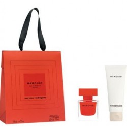 Comprar perfumes online set NARCISO RODRIGUEZ NARCISO ROUGE EDP 30 ML + BODY LOTION 75 ML SET REGALO