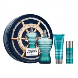 Comprar perfumes online set JEAN PAUL GAULTIER JPG LE MALE EDT 125 ML + GEL DUCHA 75 ML + DESODORANTE SPRAY 150ML