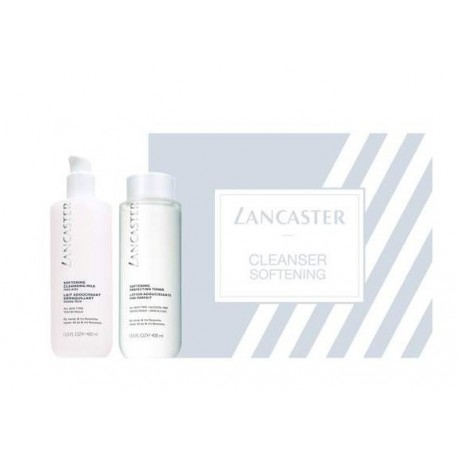 LANCASTER CLEANSING SOFTENING MILK 400 ML + TONER 400 ML TODO TIPO PIELES SET REGALO danaperfumerias.com/es/
