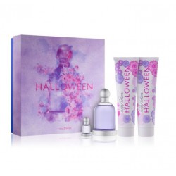 Comprar perfumes online set JESUS DEL POZO HALLOWEEN EDT 100 ML + MINI 4.5 ML + B/L 150 ML + GEL 150 ML SET REGALO