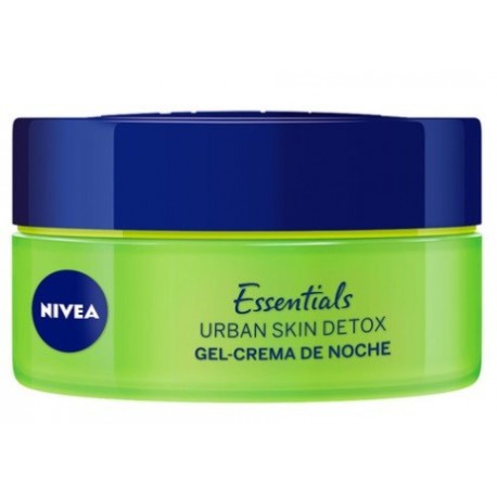 NIVEA ESSENTIALS URBAN SKIN DETOX GEL CREMA NOCHE 50ML