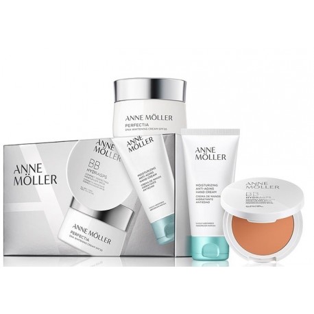 Comprar tratamientos online ANNE MOLLER PERFECTIA CORRECTIVE TACHES 50 ML + BB COMPACT + CR. MAINS SET
