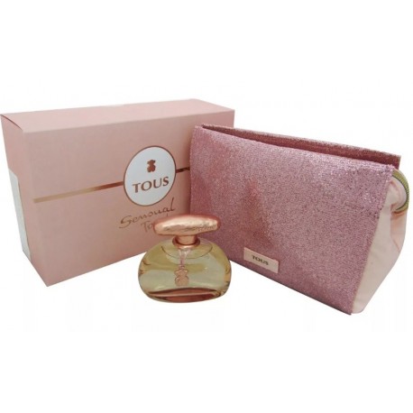 Comprar perfumes online set TOUS TOUCH SENSUAL EDT 100 ML + NECESER TOUS GLITTER