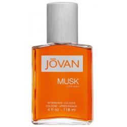 comprar perfumes online hombre JOVAN MUSK AFTERSHAVE 118ML