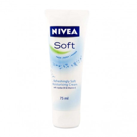 NIVEA SOFT CREMA HIDRATANTE EN TUBO 75 ML