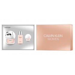 comprar perfumes online CALVIN KLEIN WOMEN EDP 50 ML + EDP 5 ML + B/LOC 100 ML SET REGALO mujer