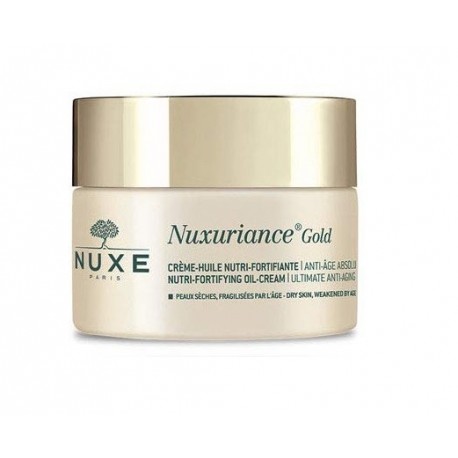 NUXE NUXURIANCE GOLD CREMA ACEITE NUTRI-FORTIFICANTE 50 ML danaperfumerias.com/es/