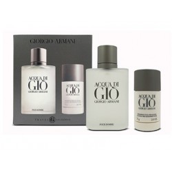 comprar perfumes online hombre GIORGIO ARMANI ACQUA DI GIO POUR HOMME EDT 100 ML +DEOSODORANTE 75ML SET REGALO