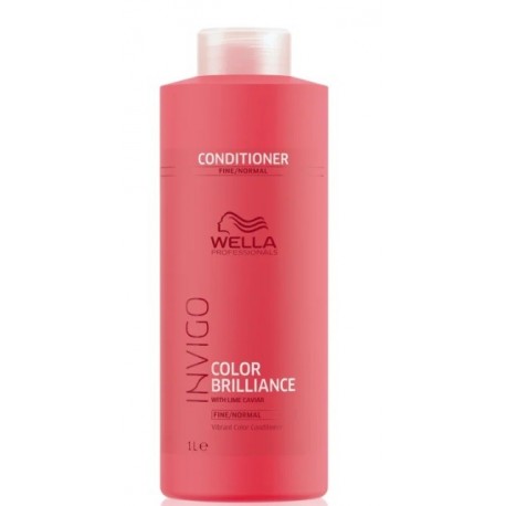 WELLA PROFESSIONAL COLOR BRILLIANCE ACONDICIONADOR PARA CABELLO FINO/NORMAL 1000 LITRO