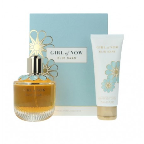 ELIE SAAB GIRL OF NOW EDP 90 ML + BODY LOTION 75 ML SET REGALO