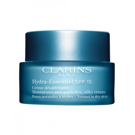 CLARINS HYDRA ESSENTIEL CREMA HIDRATANTE DESALTERANT P. NORMALES A SECAS 50 ML SPF 15