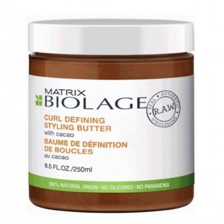 MATRIX BIOLAGE R.A.W. CURL DEFINING STYLING BUTTER 250ML