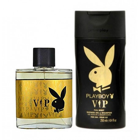 PLAYBOY VIP EDT 50 ML + GEL 250 ML SET REGALO