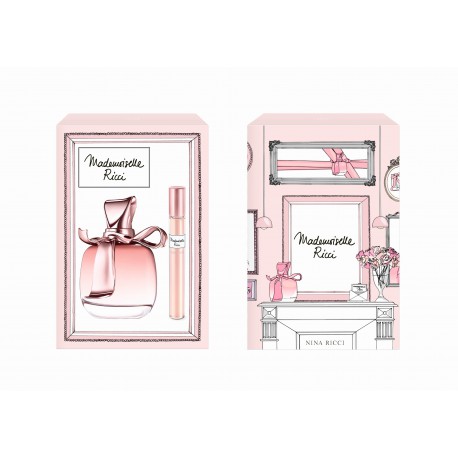 NINA RICCI MADEMOISELLE RICCI EDP 80 ML + ROLL ON 10 ML SET REGALO