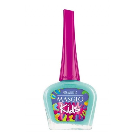 MASGLO ESMALTES UÑAS KIDS MARAVILLOSA  13.5ML