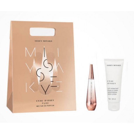 comprar perfumes online ISSEY MIYAKE L´EAU D´ISSEY PURE NECTAR EDP 30 ML + BODY LOTION 75ML SET REGALO mujer